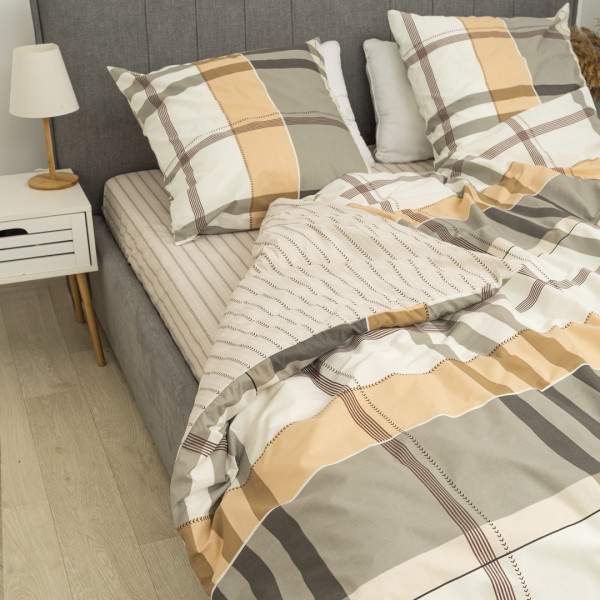 Комплект постельного белья Viluta Евро Ранфорс 24341