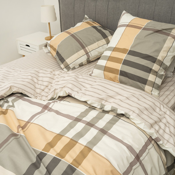 Комплект постельного белья Viluta Евро Ранфорс 24341