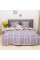 Комплект постельного белья Viluta Евро Ранфорс 24348 с простыней на резинке 180х200