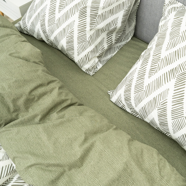 Комплект постельного белья Viluta Евро Ранфорс 24349