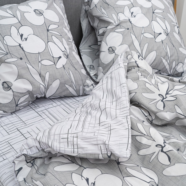 Комплект постельного белья Viluta Евро Ранфорс 25357