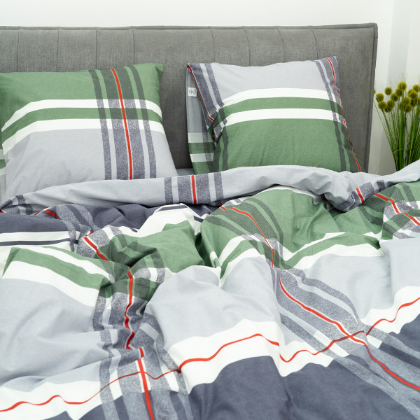 Комплект постельного белья Viluta Евро Ранфорс 25376