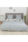 Комплект постельного белья Viluta Евро Ранфорс 25408 с простыней на резинке 180х200