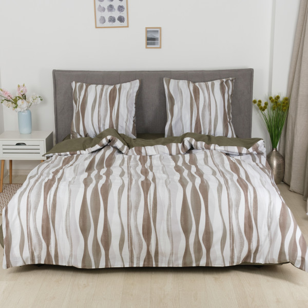 Комплект постельного белья Viluta Евро Ранфорс 25416