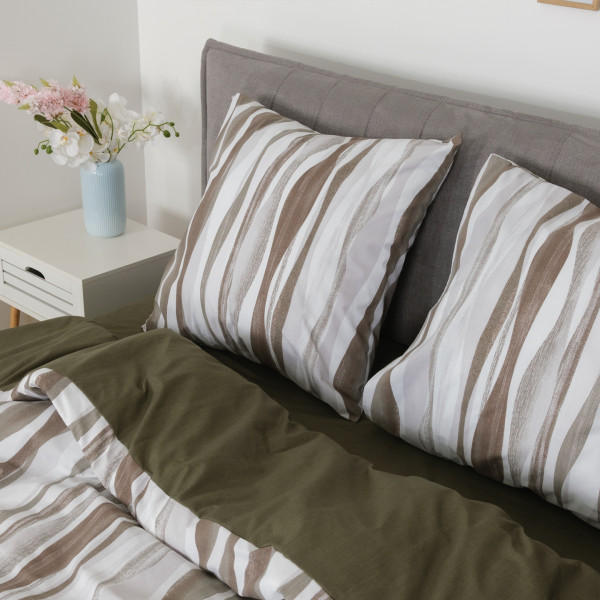 Комплект постельного белья Viluta Евро Ранфорс 25416