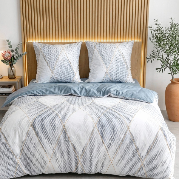 Комплект постельного белья Viluta Евро Ранфорс 26024