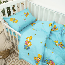 Комплект постельного белья Вилюта детский ранфорс 6112 голубой