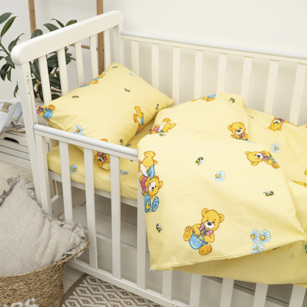 Комплект постельного белья Вилюта детский ранфорс 6112 желтый