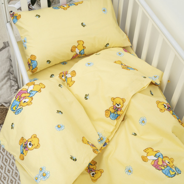 Комплект постельного белья Вилюта детский ранфорс 6112 желтый