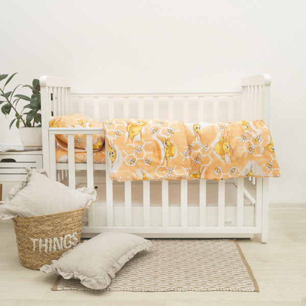 Комплект постельного белья Вилюта детский ранфорс 7823 оранжевый