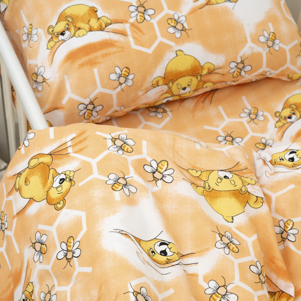 Комплект постельного белья Вилюта детский ранфорс 7823 оранжевый