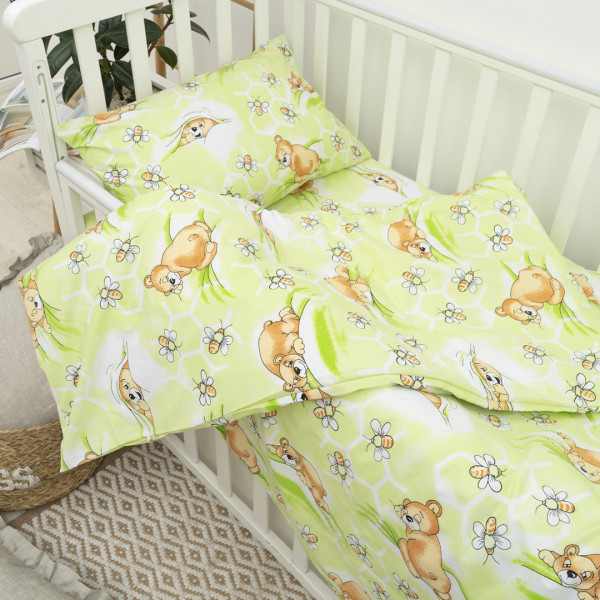Комплект постельного белья Вилюта детский ранфорс 7823 зеленый