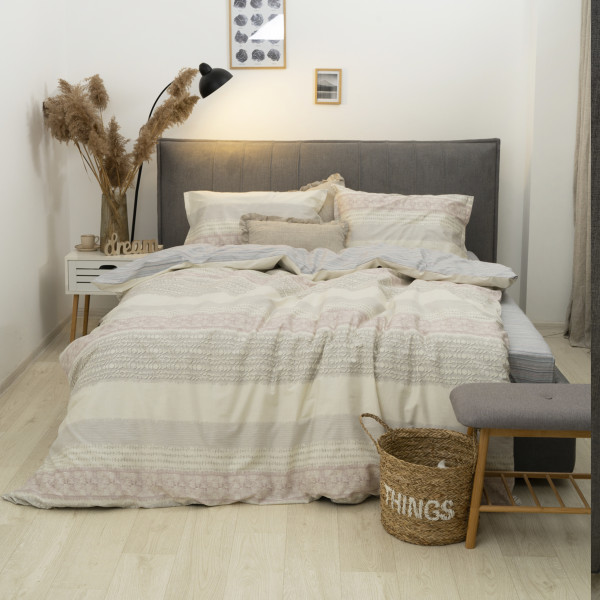 Комплект постельного белья Tiare Евро Сатин Deluxe L-001