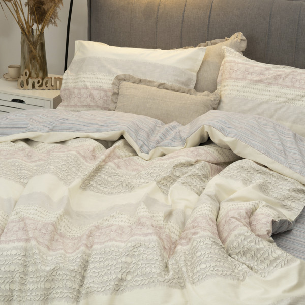 Комплект постельного белья Tiare Евро Сатин Deluxe L-001