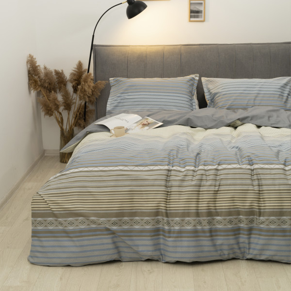 Комплект постельного белья Tiare Двуспальный Сатин Deluxe L-002