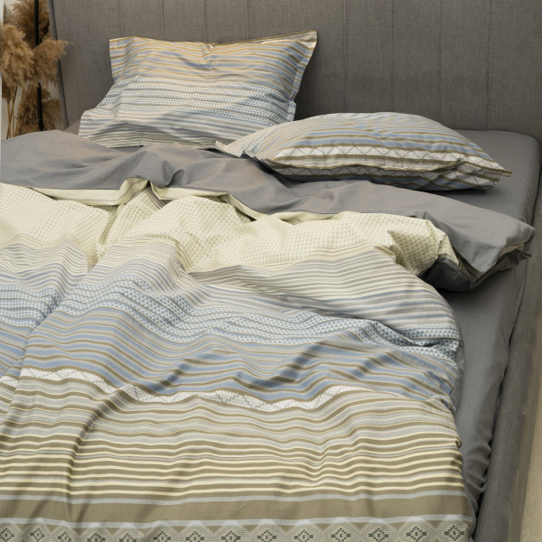 Комплект постельного белья Tiare Двуспальный Сатин Deluxe L-002