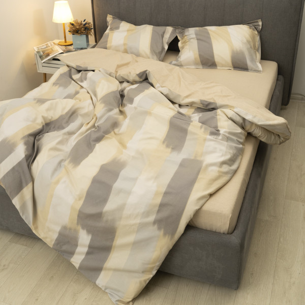 Комплект постельного белья Tiare Евро Сатин Deluxe L-004