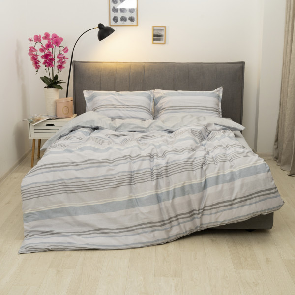 Комплект постельного белья Tiare Двуспальный Сатин Deluxe L-006