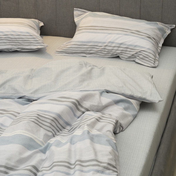 Комплект постельного белья Tiare Двуспальный Сатин Deluxe L-006