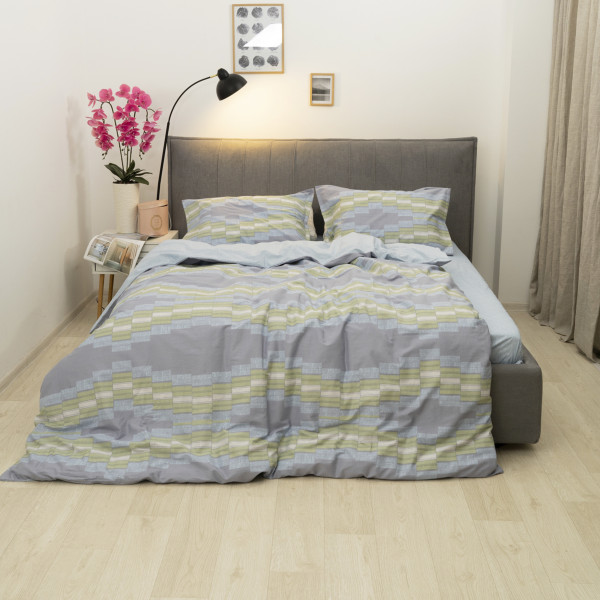 Комплект постельного белья Tiare Двуспальный Сатин Deluxe L-007