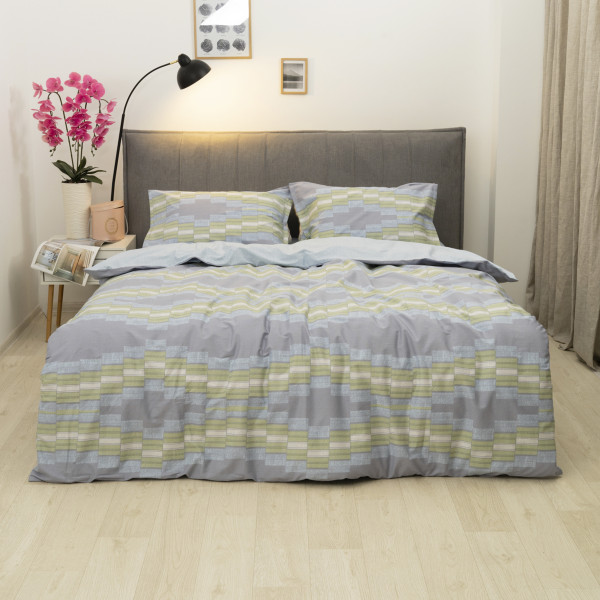 Комплект постельного белья Tiare Двуспальный Сатин Deluxe L-007