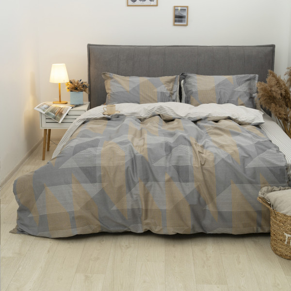 Комплект постельного белья Tiare Двуспальный Сатин Deluxe L-008