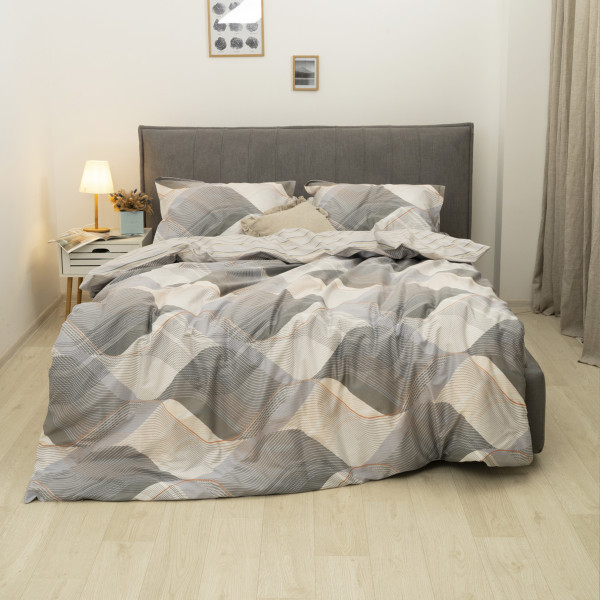 Комплект постельного белья Tiare Двуспальный Сатин Deluxe L-009