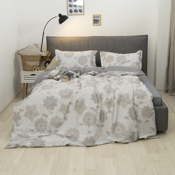 Комплект постельного белья Tiare Двуспальный Сатин Deluxe L-010