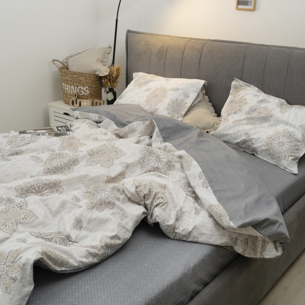 Комплект постельного белья Tiare Двуспальный Сатин Deluxe L-010