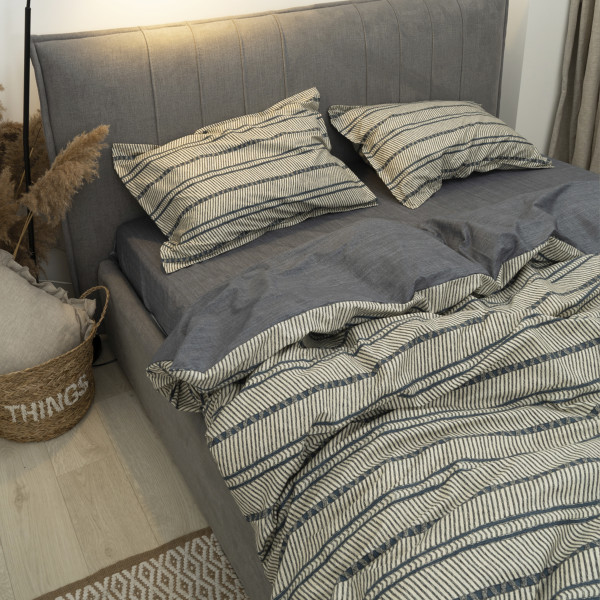 Комплект постельного белья Tiare Двуспальный Сатин Deluxe L-011