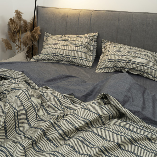 Комплект постельного белья Tiare Двуспальный Сатин Deluxe L-011