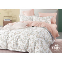 Комплект постільної білизни Tiare Євро Сатин Deluxe L-012