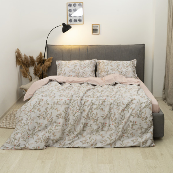 Комплект постельного белья Tiare Евро Сатин Deluxe L-012