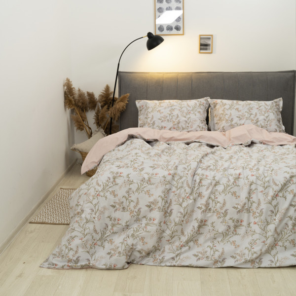 Комплект постельного белья Tiare Евро Сатин Deluxe L-012