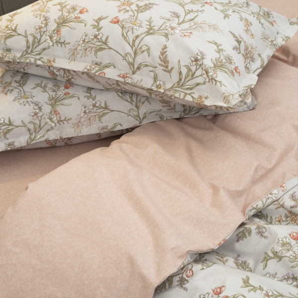 Комплект постельного белья Tiare Евро Сатин Deluxe L-012