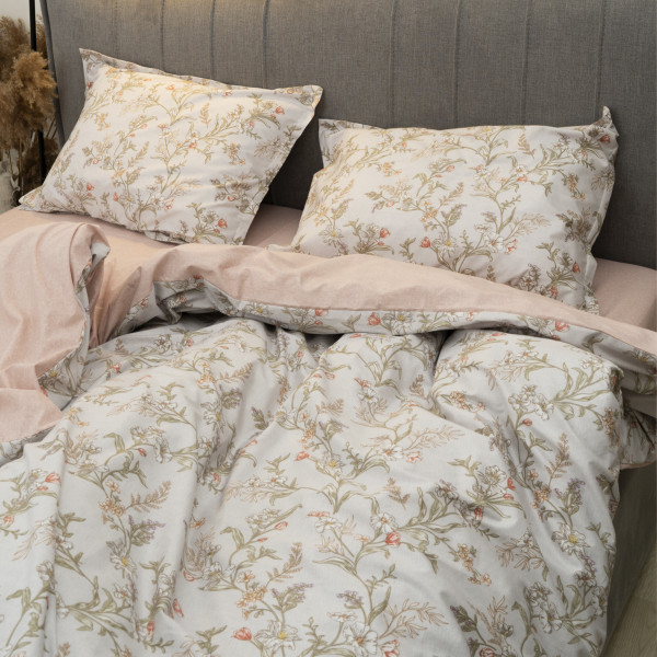 Комплект постельного белья Tiare Евро Сатин Deluxe L-012