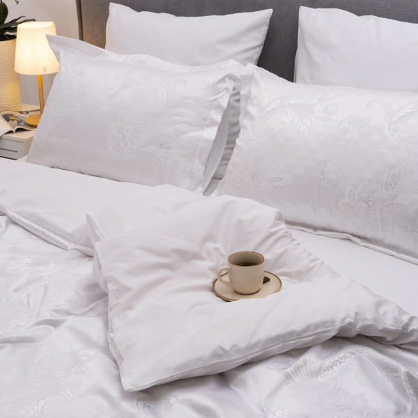 Комплект постельного белья Tiare Евро Сатин Жаккард 1715