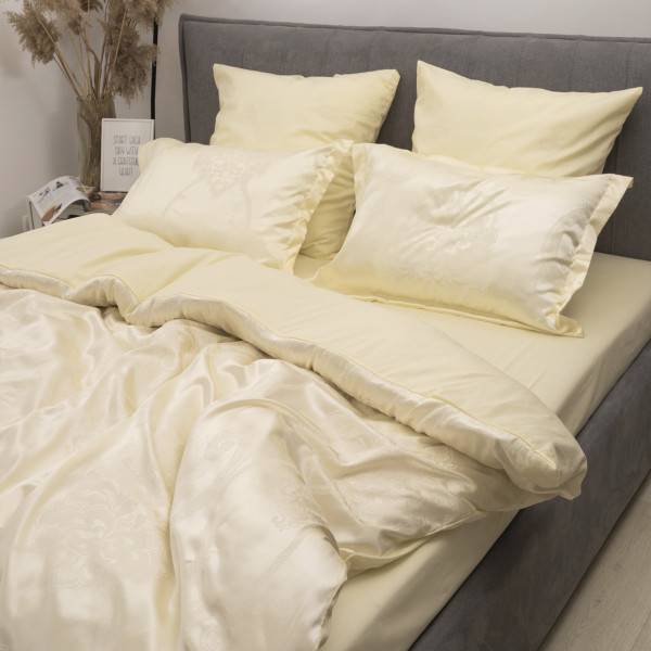 Комплект постельного белья Tiare Евро Сатин Жаккард 1747