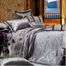 Комплект постельного белья Tiare Евро Сатин Жаккард 1909