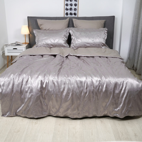 Комплект постельного белья Tiare Евро Сатин Жаккард 1909