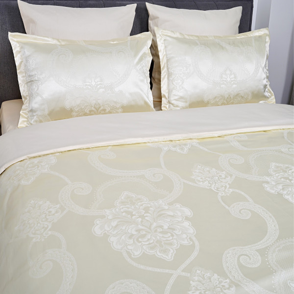 Комплект постельного белья Tiare Евро Сатин Жаккард 1918
