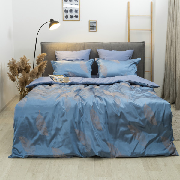 Комплект постельного белья Tiare Евро Сатин Жаккард 2101