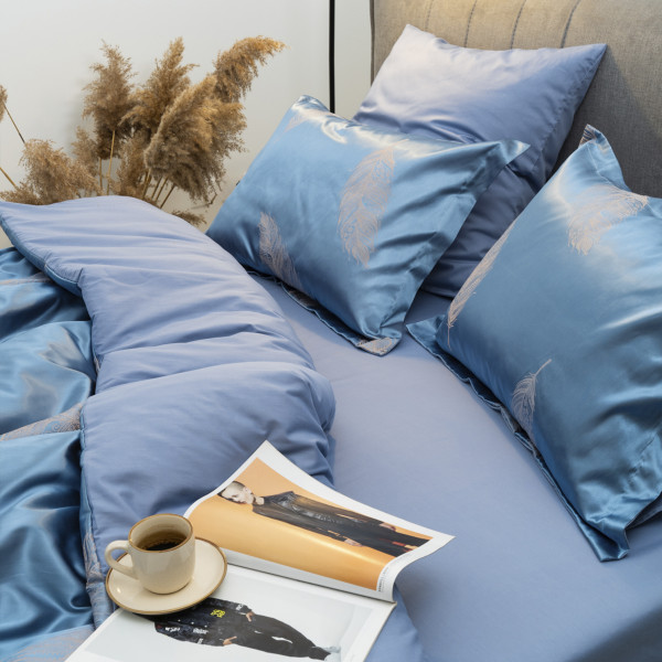 Комплект постельного белья Tiare Евро Сатин Жаккард 2101