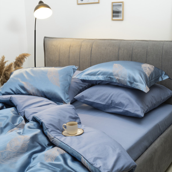 Комплект постельного белья Tiare Евро Сатин Жаккард 2101