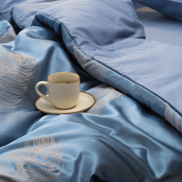 Комплект постельного белья Tiare Евро Сатин Жаккард 2101