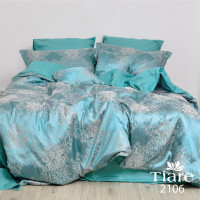 Комплект постельного белья Tiare Евро Сатин Жаккард 2106