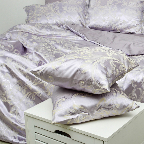 Комплект постельного белья Tiare Евро Сатин Жаккард 2109