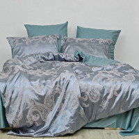 Комплект постельного белья Tiare Евро Сатин Жаккард 2111