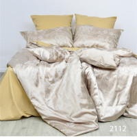 Комплект постельного белья Tiare Евро Сатин Жаккард 2112