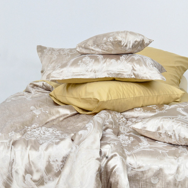 Комплект постельного белья Tiare Евро Сатин Жаккард 2112